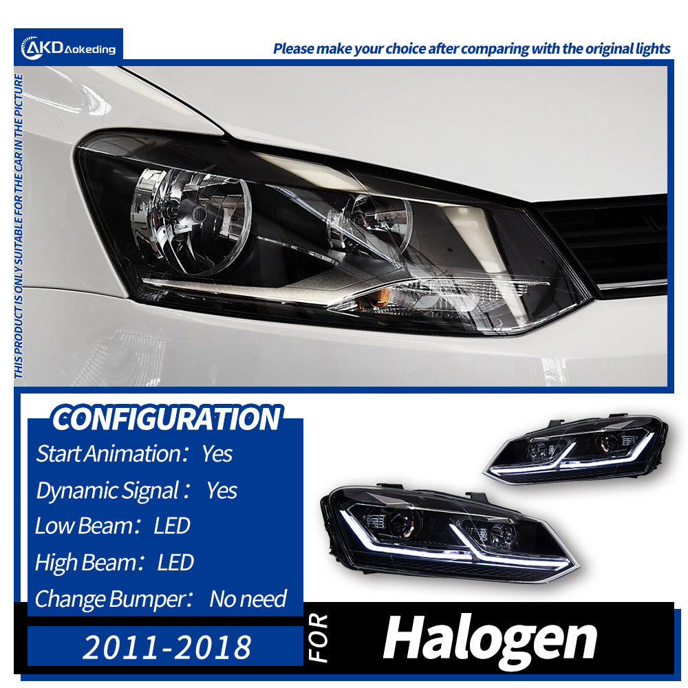 LED Headlight Assembly for Volkswagen Polo