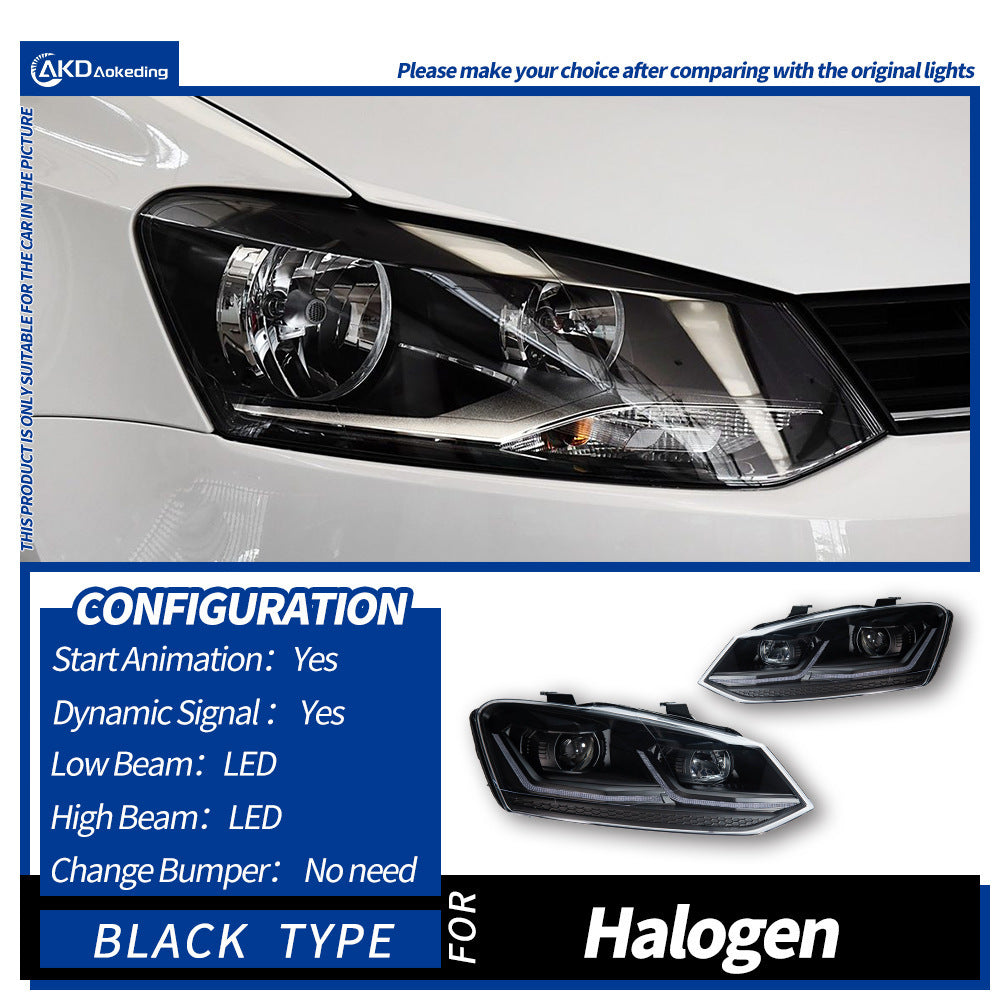 LED Headlight Assembly for Volkswagen Polo