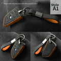BMW Suede Leather Key Fob Cover